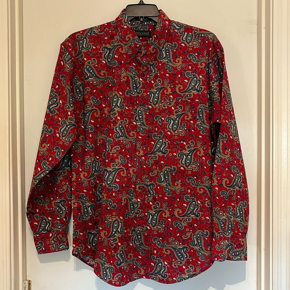 Flying Scotsman Collection button down shirt Size XL